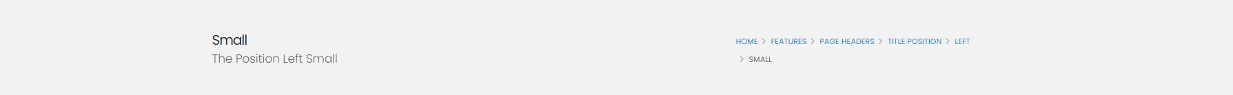 The Postion Left Small The Postion Left Small